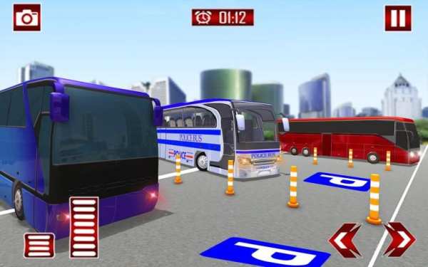 Coach Bus Parking Simulator Game screenshot 2