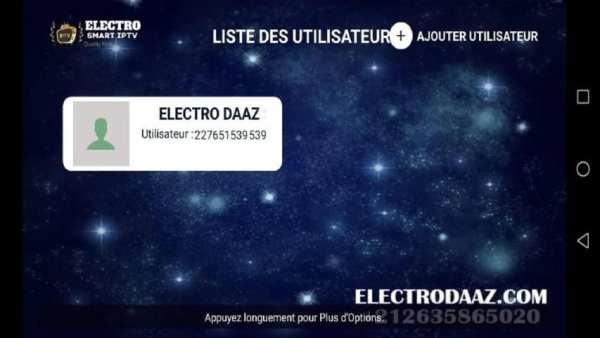 Electro Smart TV स्क्रीनशॉट 1