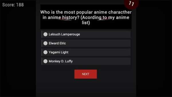 Anime:Quiz स्क्रीनशॉट 2