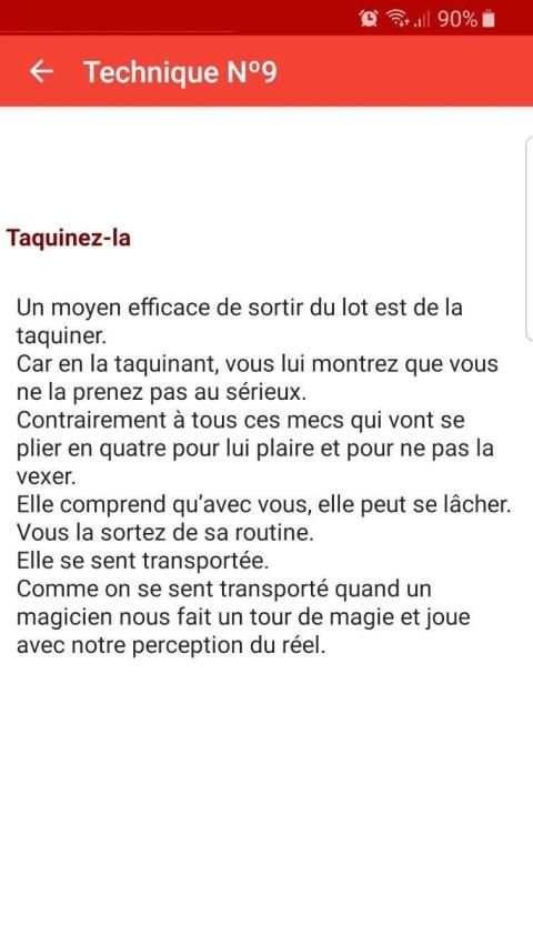Comment draguer une fille- séduire une fille скриншот 1