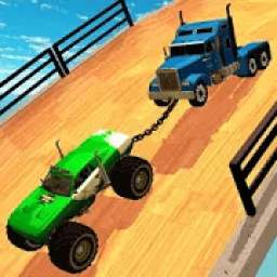 Double Impossible Mega Ramp 3D - Car Jump & Drift