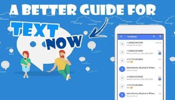 Guide For TextNow - free text & Calls screenshot 1