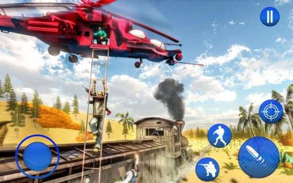 Real Train Gold Robbery स्क्रीनशॉट 2