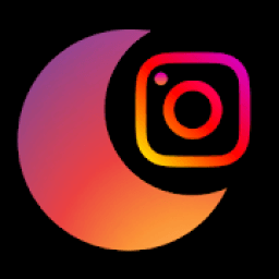 Dark mode for Instagram, night mode activator icon