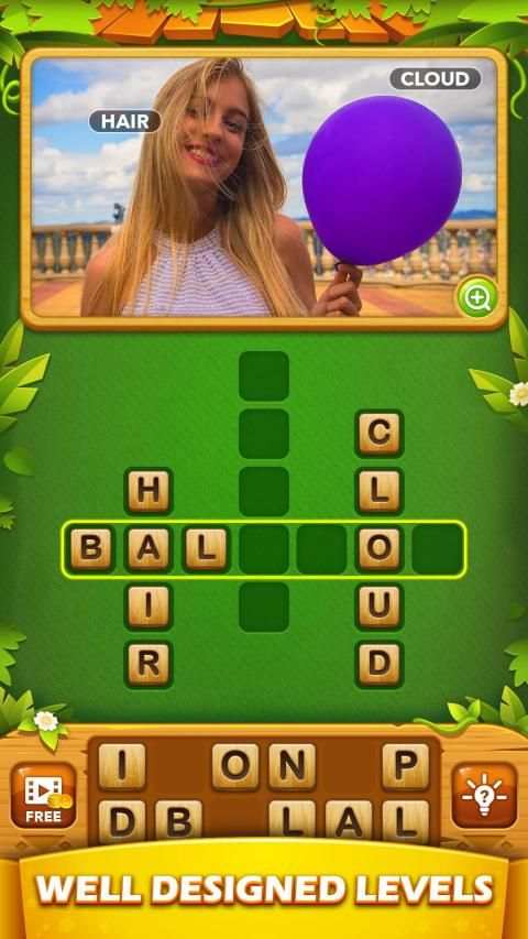Word Cross Pics - Free Offline Word Games Puzzle screenshot 3