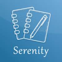 Diary, notes and mood tracker - Serenity