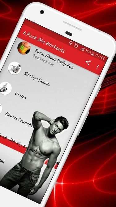 Six Pack & Abs Workouts स्क्रीनशॉट 6