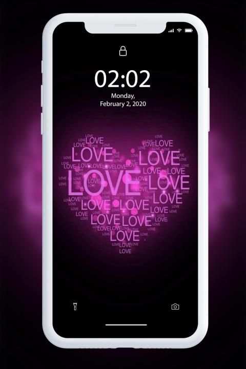 Love Wallpaper स्क्रीनशॉट 2
