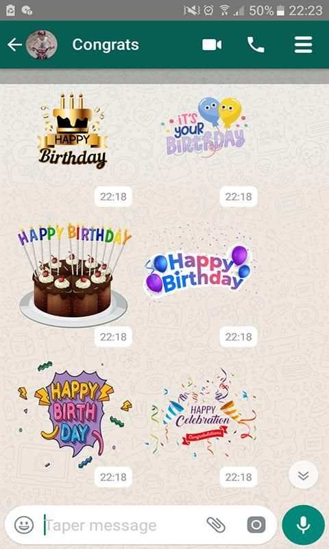 Congrats Stickers For Whatsapp screenshot 7