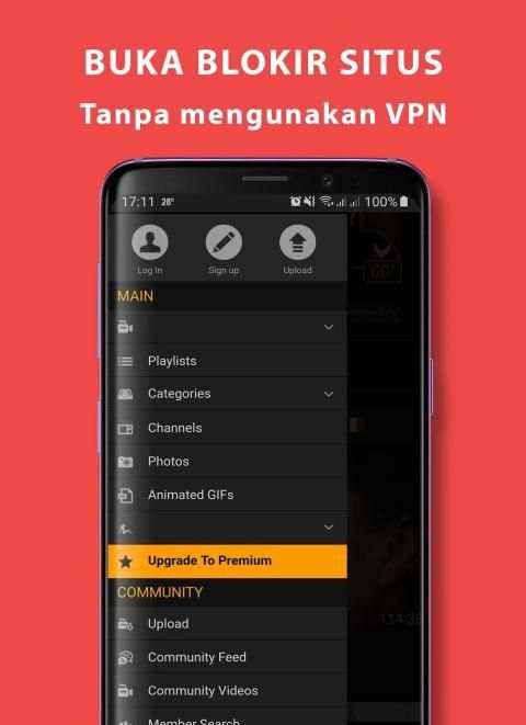 X Browser Mini Anti Blokir screenshot 2