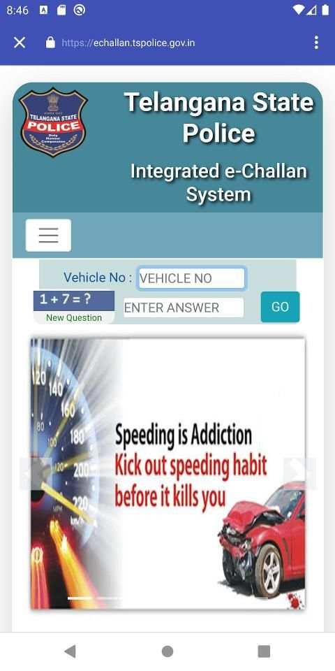 Telangana eChallan screenshot 3