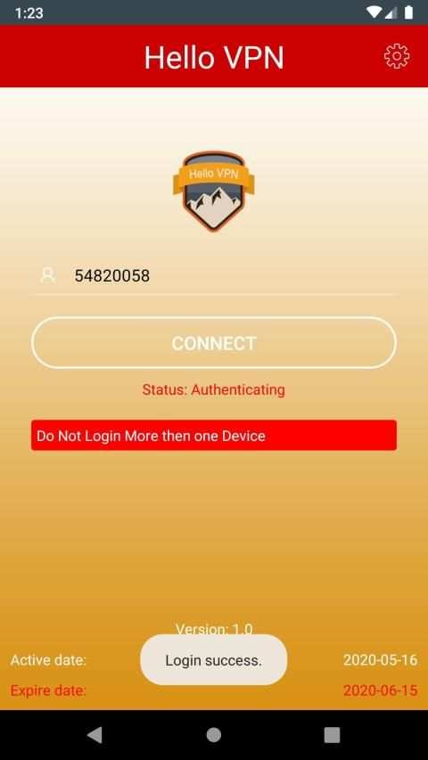 Hello VPN स्क्रीनशॉट 2