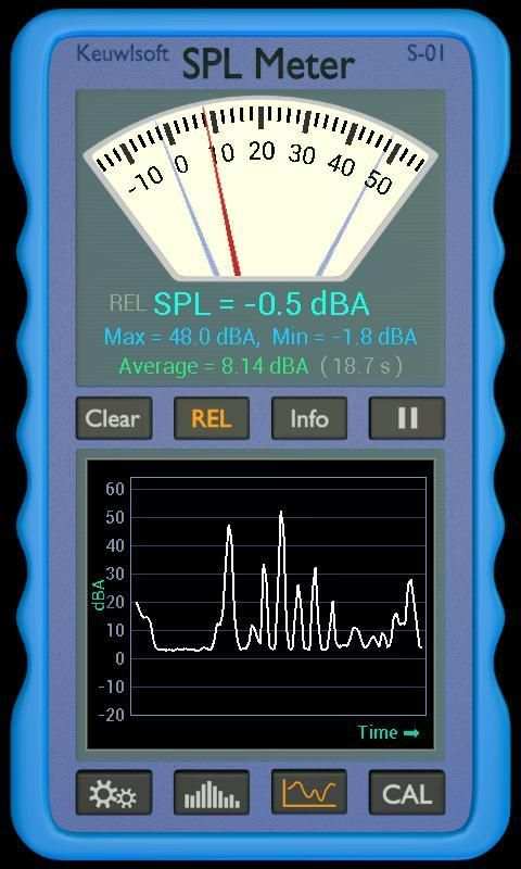 SPL Meter screenshot 2