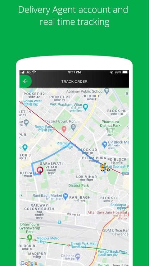 Grocery Demo App स्क्रीनशॉट 2