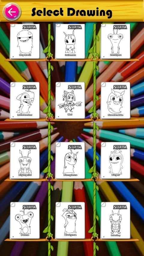 Slug Games Coloring Book for Slugterra Slug it out screenshot 4