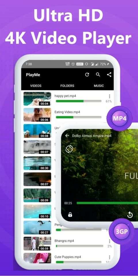 Ultra HD 4K Video Player: Support all Formats screenshot 5