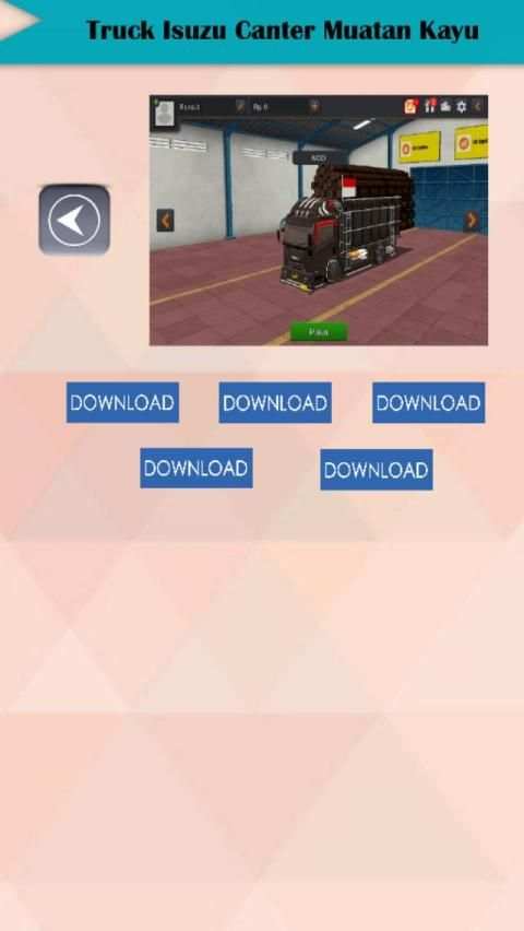 Mod Bussid Truk Canter Simulator Indonesia screenshot 1