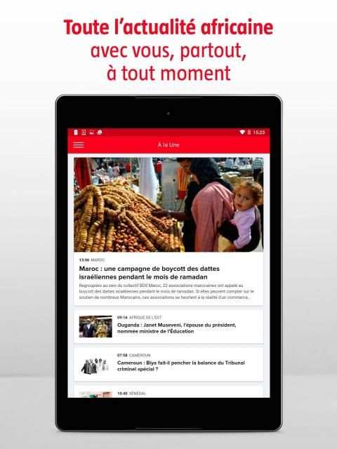 JeuneAfrique.com screenshot 3