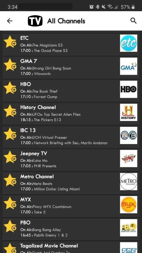 Philippines TV Schedules & Guide स्क्रीनशॉट 4