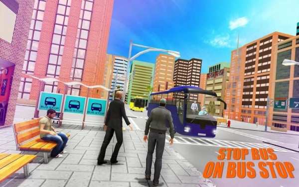 City Coach New Bus Simulator स्क्रीनशॉट 5
