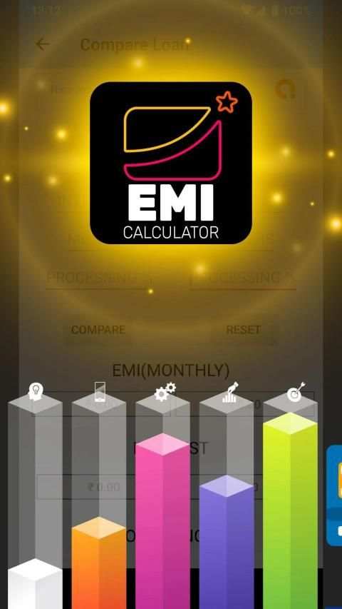 EMI Calculator 2020 स्क्रीनशॉट 2