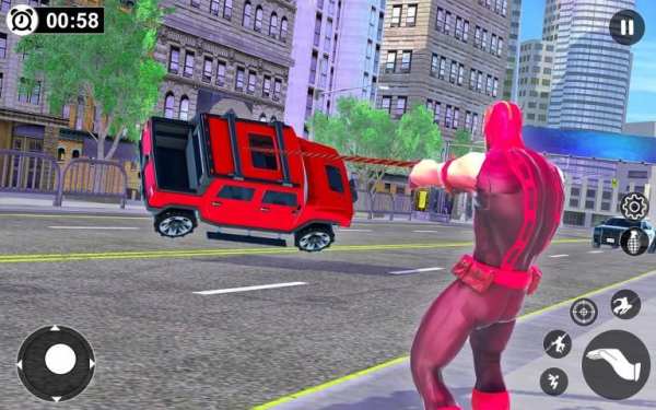 Grand City Mafia Crime - Super Rope Hero Game स्क्रीनशॉट 6