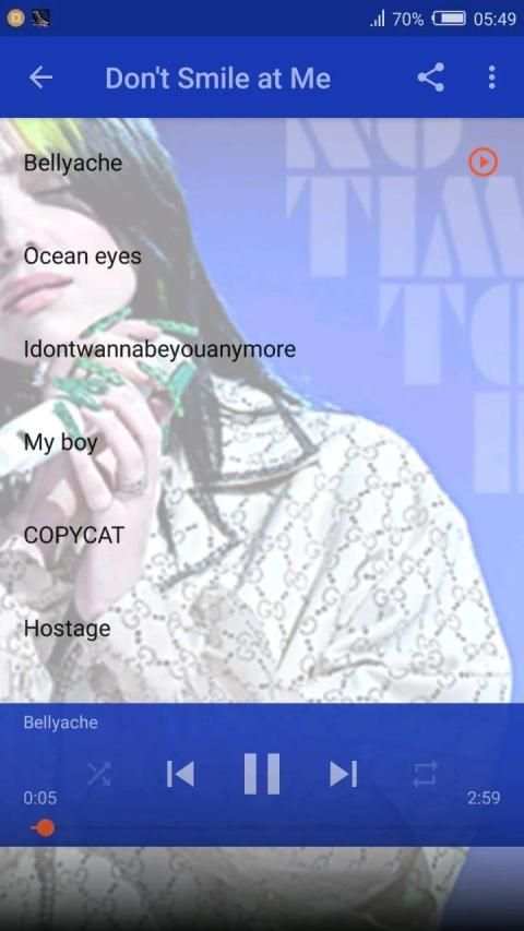 Billie Eilish - All Songs Offline screenshot 4