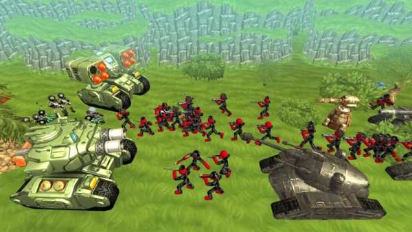 Stickman Tank Battle Simulator स्क्रीनशॉट 15