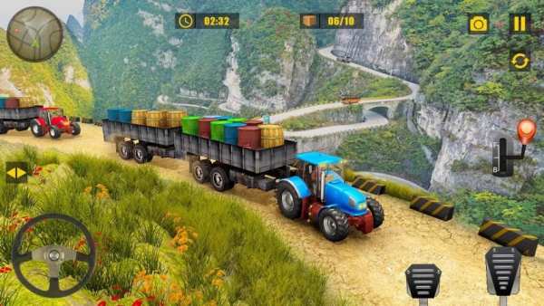 Heavy Tractor Trolley Cargo Simulator 2020 screenshot 5