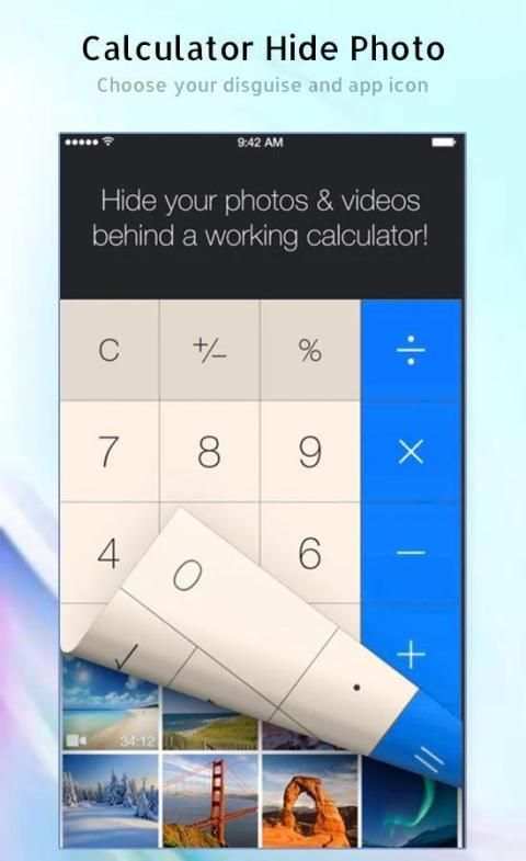 Calculator Lock - Hide Photos & Videos Locker screenshot 3