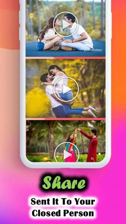Anniversary Video Maker with song & Photo Sideshow स्क्रीनशॉट 18