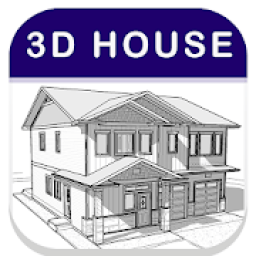 ikon How To Draw 3D House
