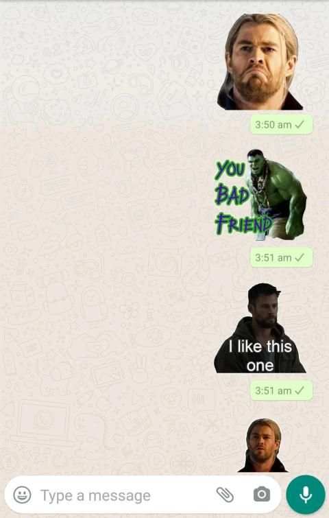 Avengers WA Stickers screenshot 3