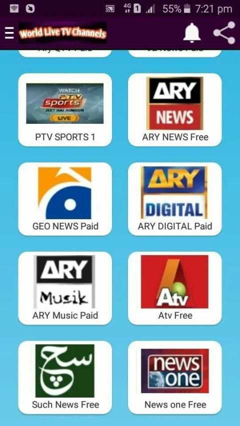 World TV Live स्क्रीनशॉट 3