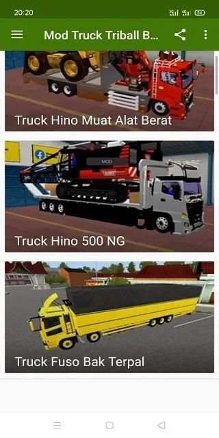 Mod Bussid Truk Tribal screenshot 2