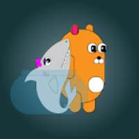 Shark And Cat : FRIENDS