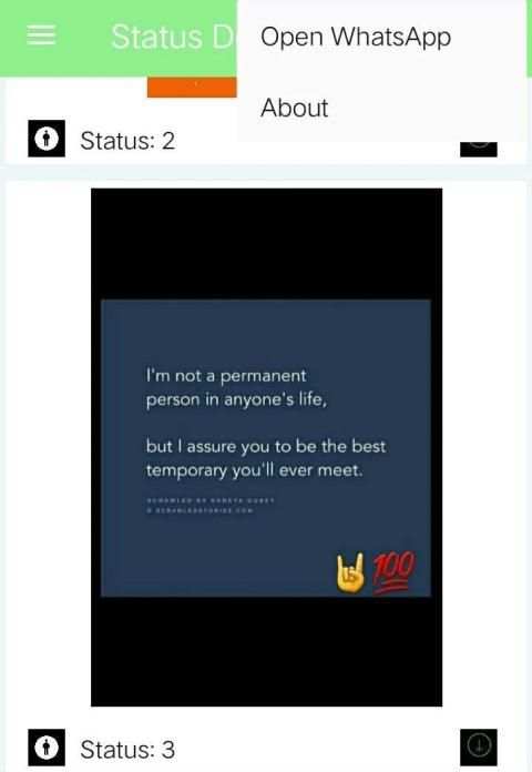 Status downloader Watsapp screenshot 4