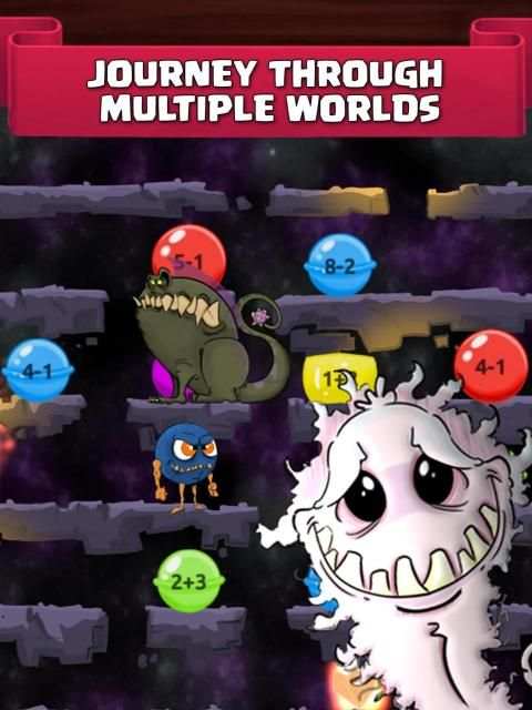 Monster Math - Math facts learning app for kids screenshot 4