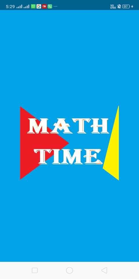 Math Time स्क्रीनशॉट 1