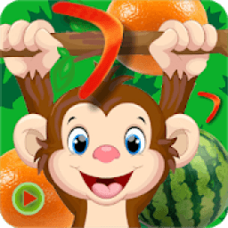 Monkey Master Jungle Run Adventures Collect Fruits आइकन