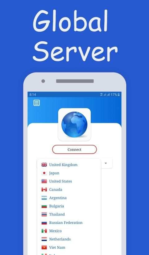 VPN Free - BlueNet Hotspot VPN & Private Browser screenshot 3