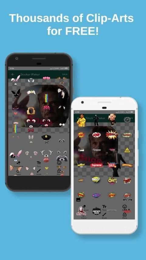 StickUp - Simple WhatsApp Sticker Maker स्क्रीनशॉट 2