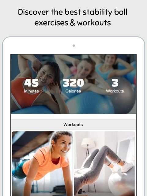 Stability Ball Exercises & Workouts screenshot 10