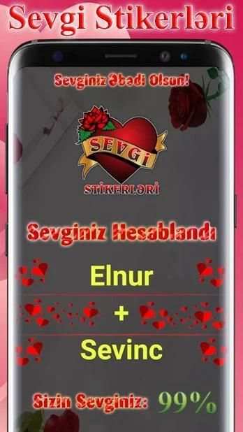 Sevgi Stikerləri - Azəricə WhatsApp Stikerləri screenshot 5