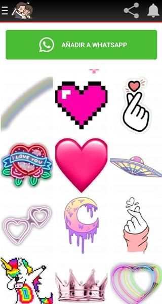 Stickers para whatsapp de Amor screenshot 1