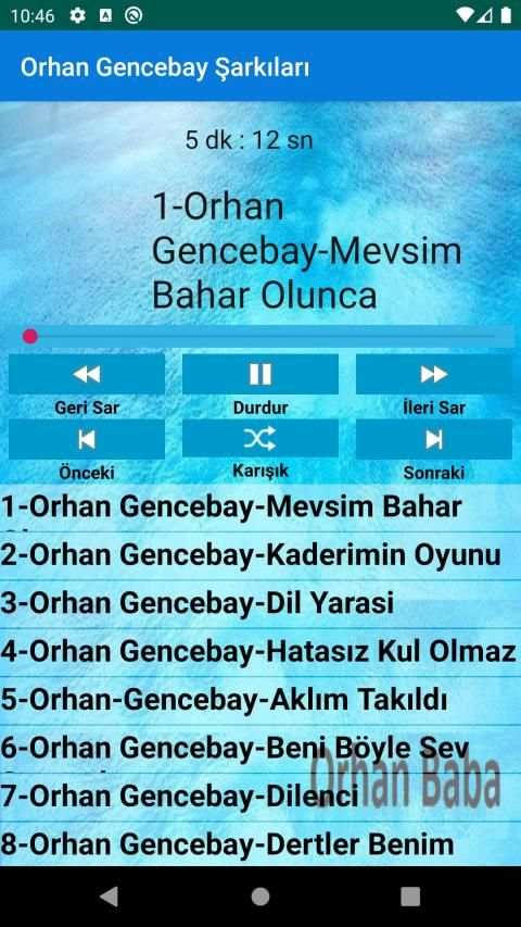 Orhan Gencebay Şarkıları (internetsiz) screenshot 1