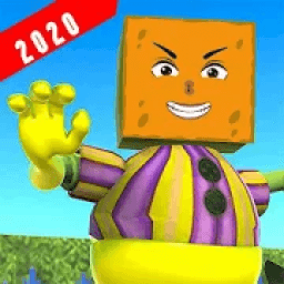 Scary Sponge Neighbor 3D - Secret Escape Games आइकन