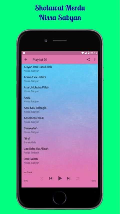 Lagu Sholawat Aisyah Istri Rasulullah screenshot 4