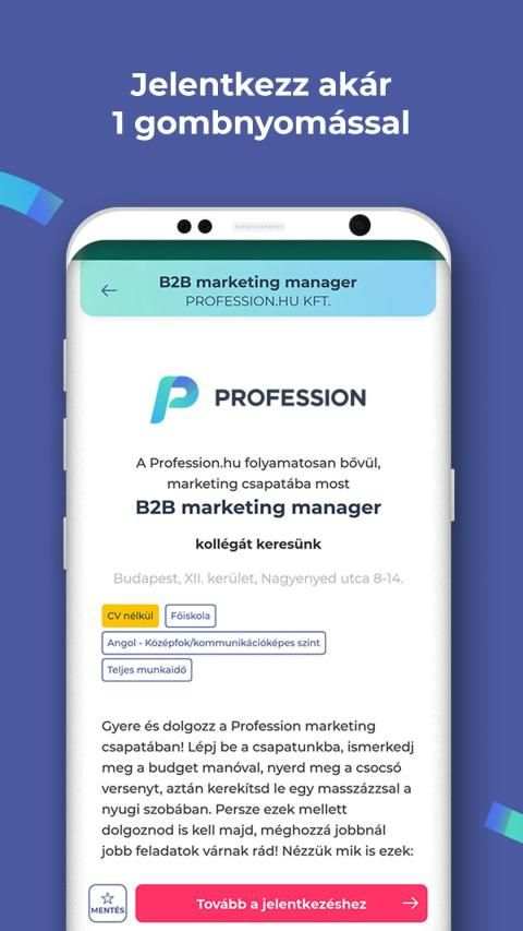 Profession - állások azonnal screenshot 7