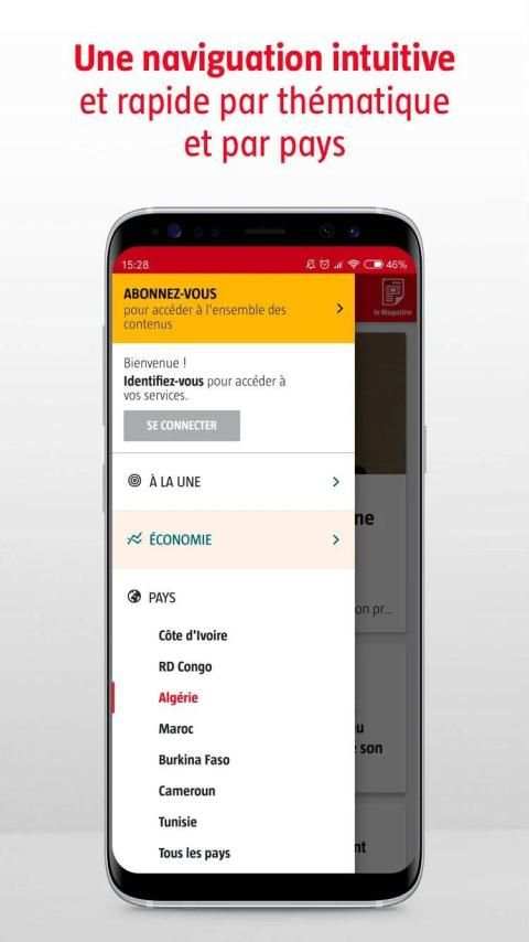 JeuneAfrique.com screenshot 7